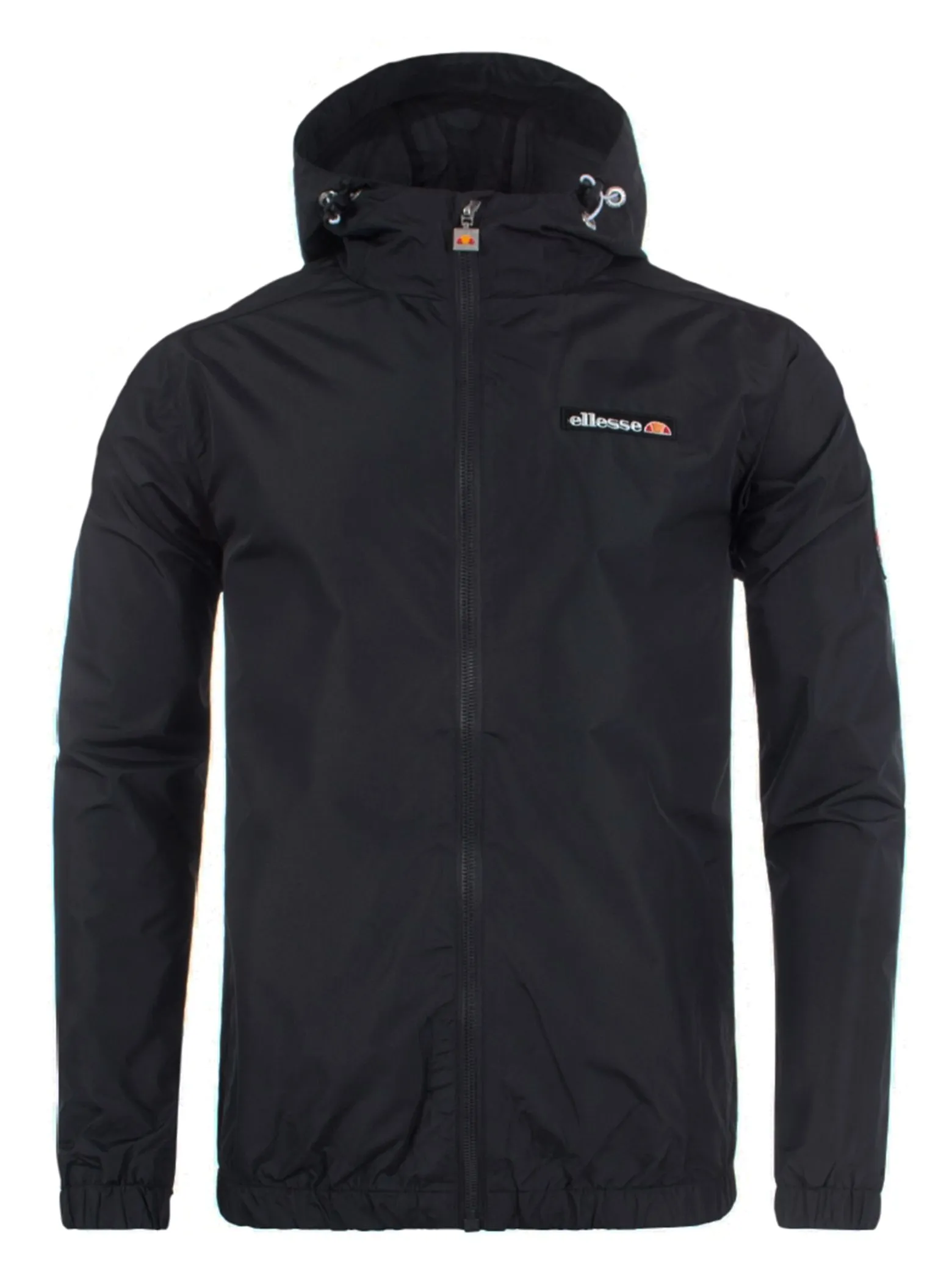 Ellesse Terrazzo Zip Up Shell Jacket Black