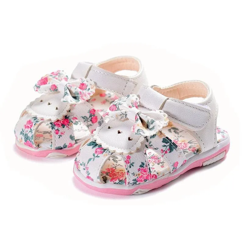 Floral Kids Sandals for Girls