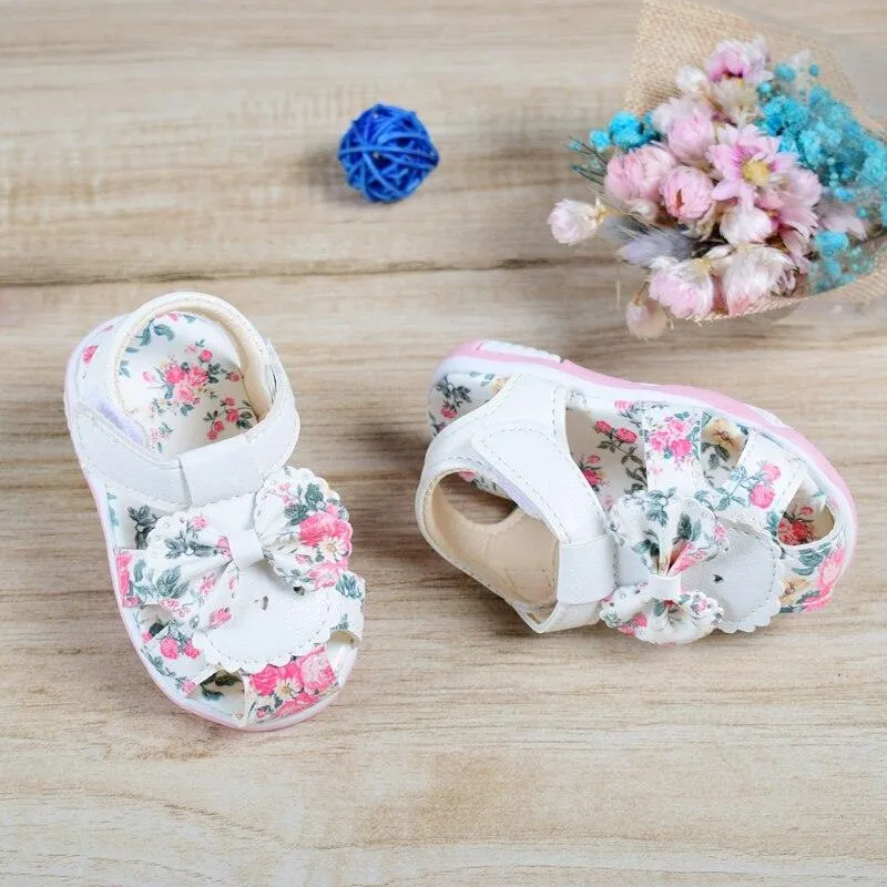 Floral Kids Sandals for Girls