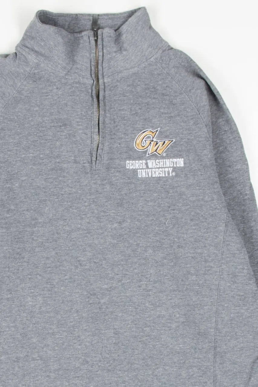 George Washington University Zip Up Pullover