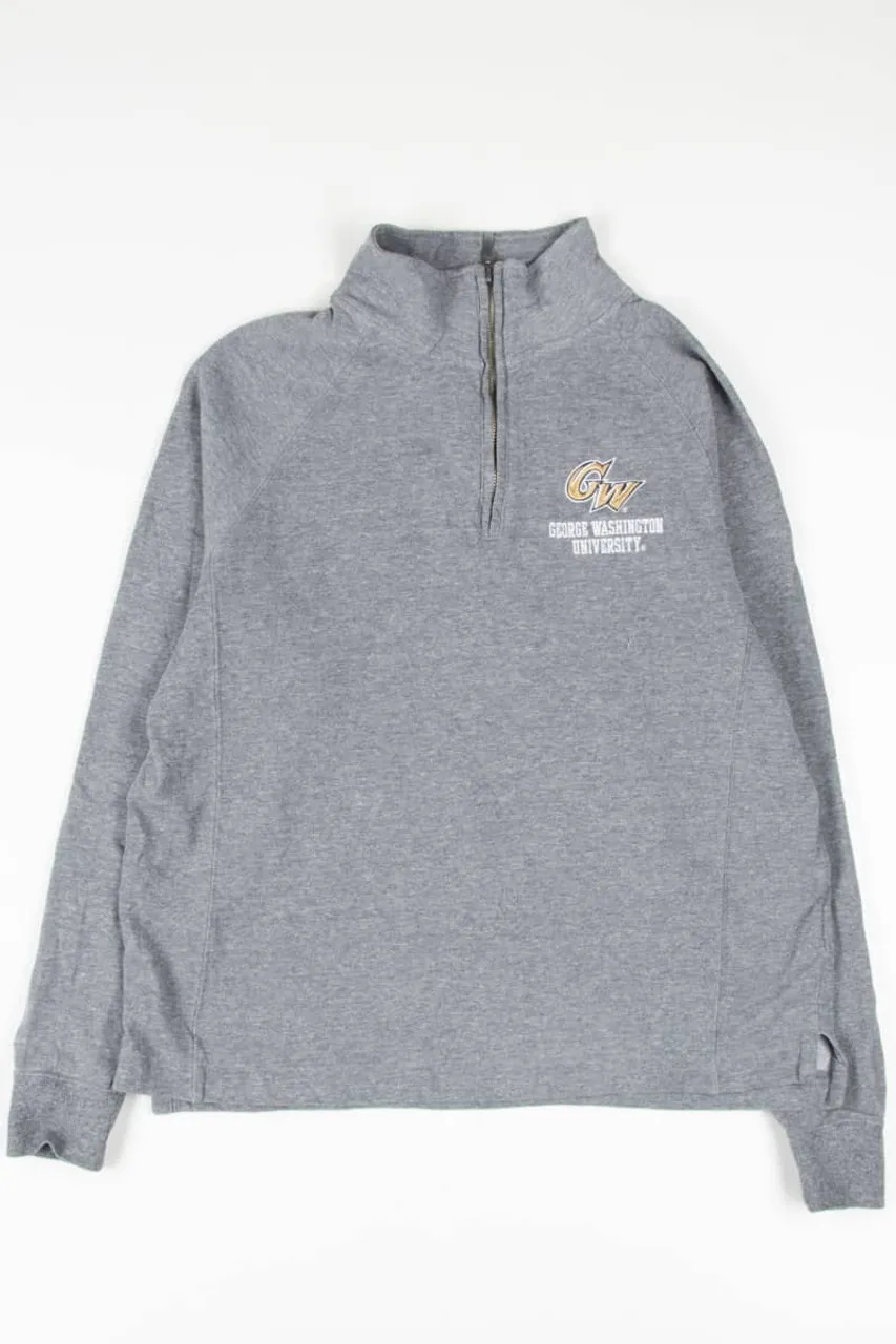 George Washington University Zip Up Pullover