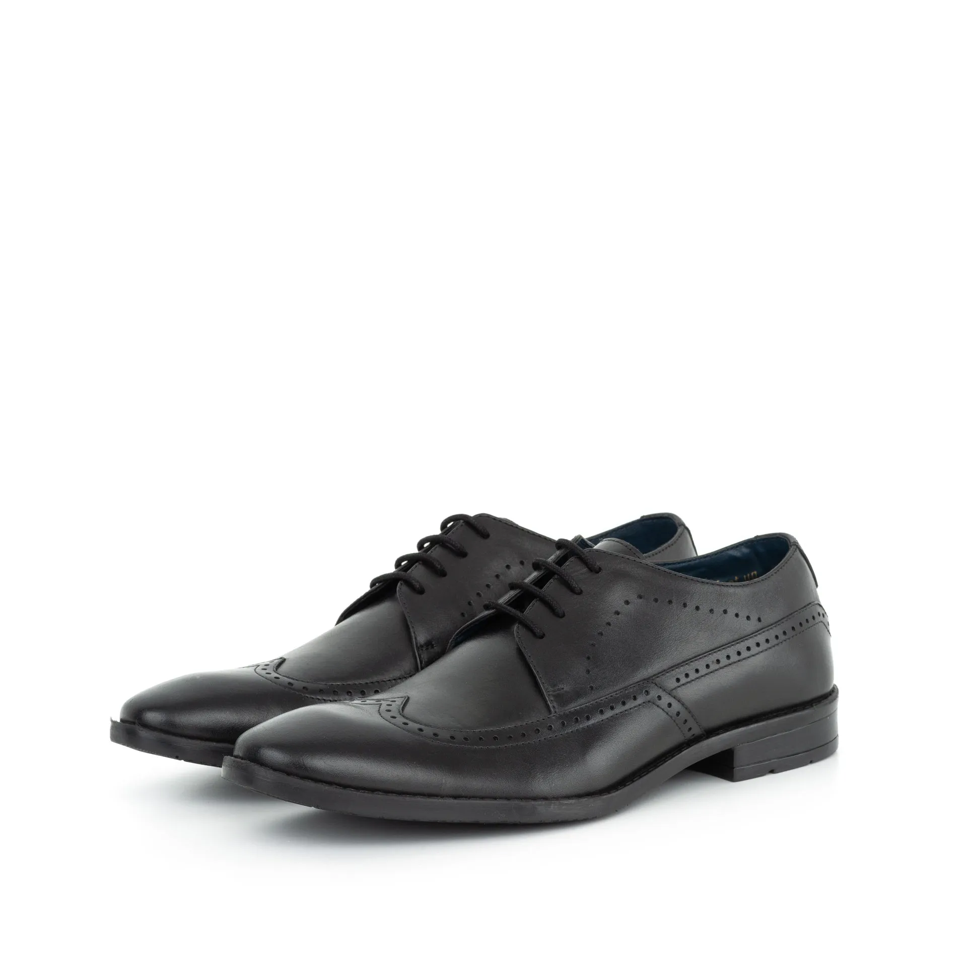 Greenwich Black Derby for Men