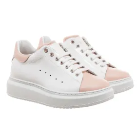 Guido Maggi Pink Beach Full Grain Shoes Glossy White