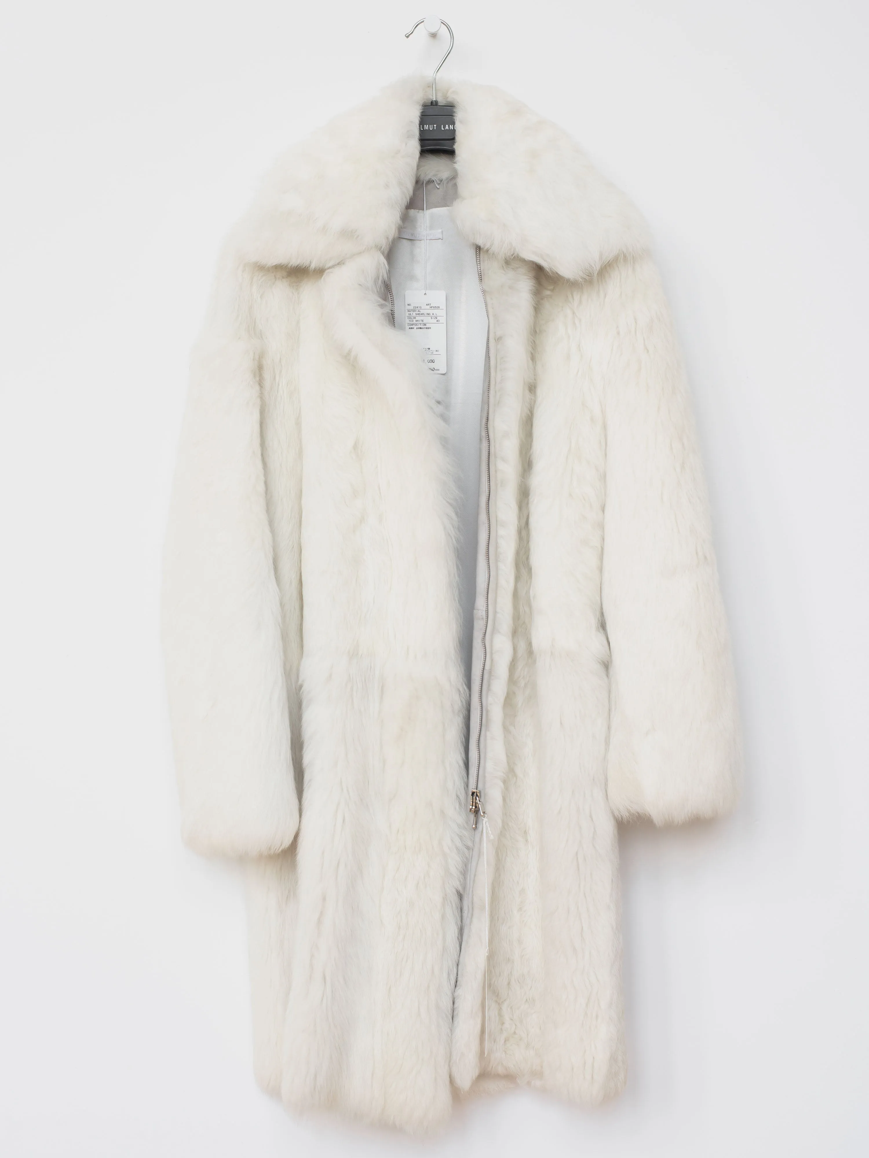 Helmut Lang AW00 Shearling Fur Coat