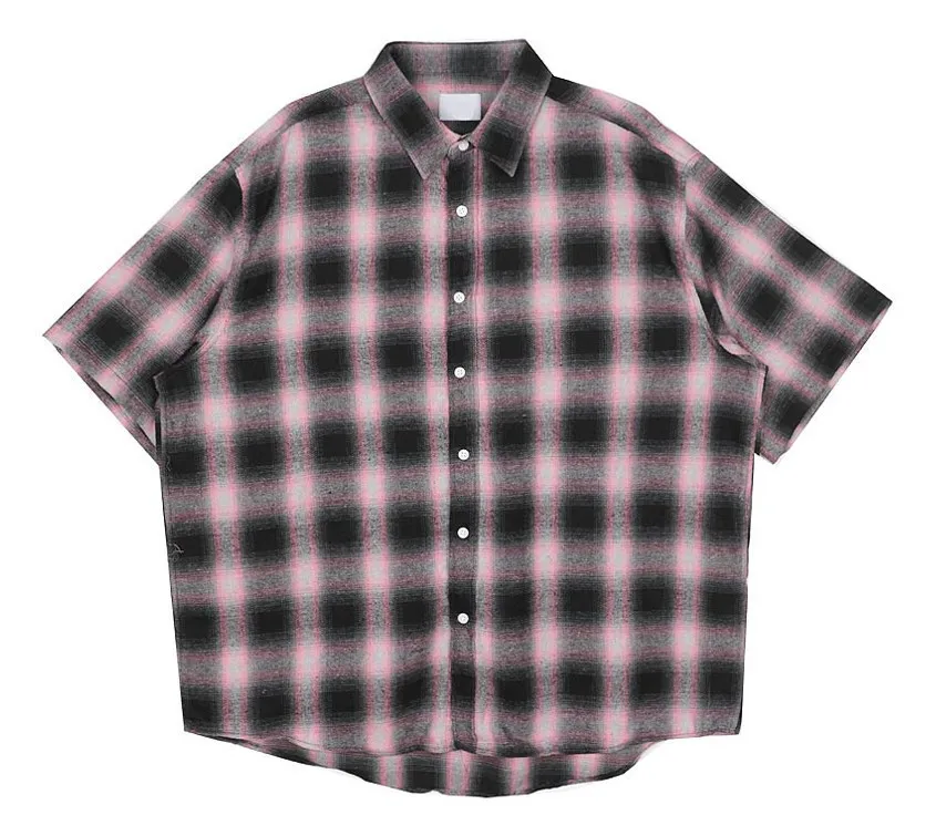 HOLY IN CODE  |Other Plaid Patterns Casual Style Unisex Street Style Cotton