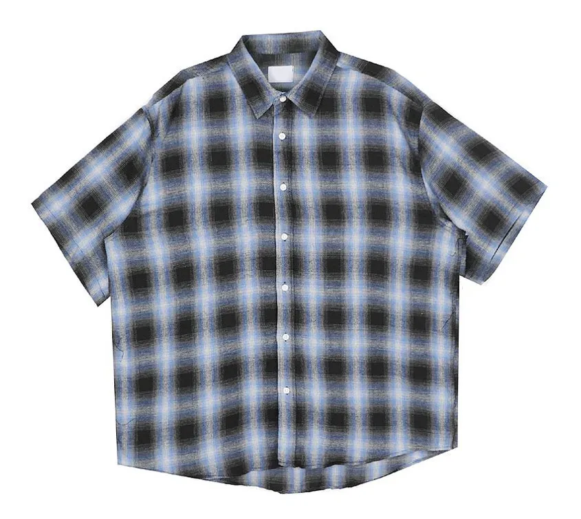 HOLY IN CODE  |Other Plaid Patterns Casual Style Unisex Street Style Cotton