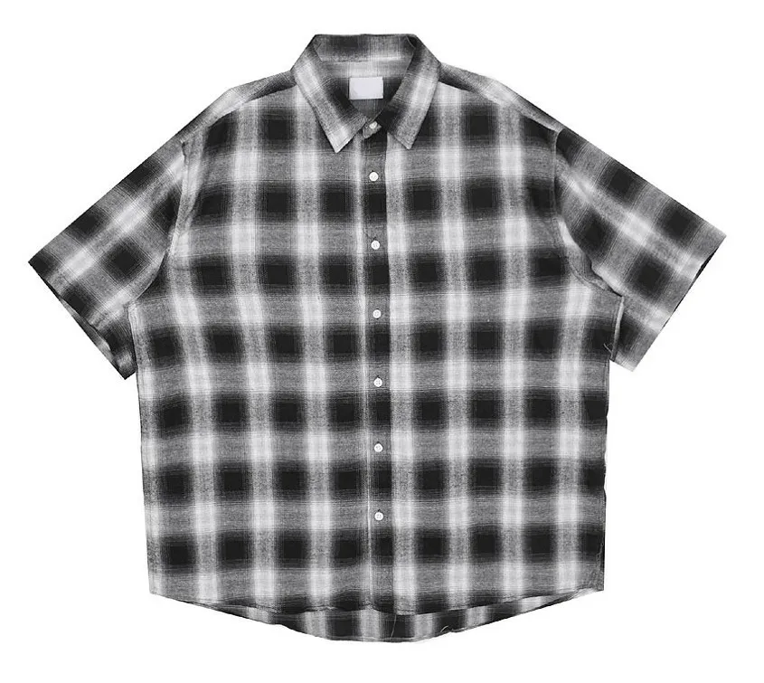 HOLY IN CODE  |Other Plaid Patterns Casual Style Unisex Street Style Cotton