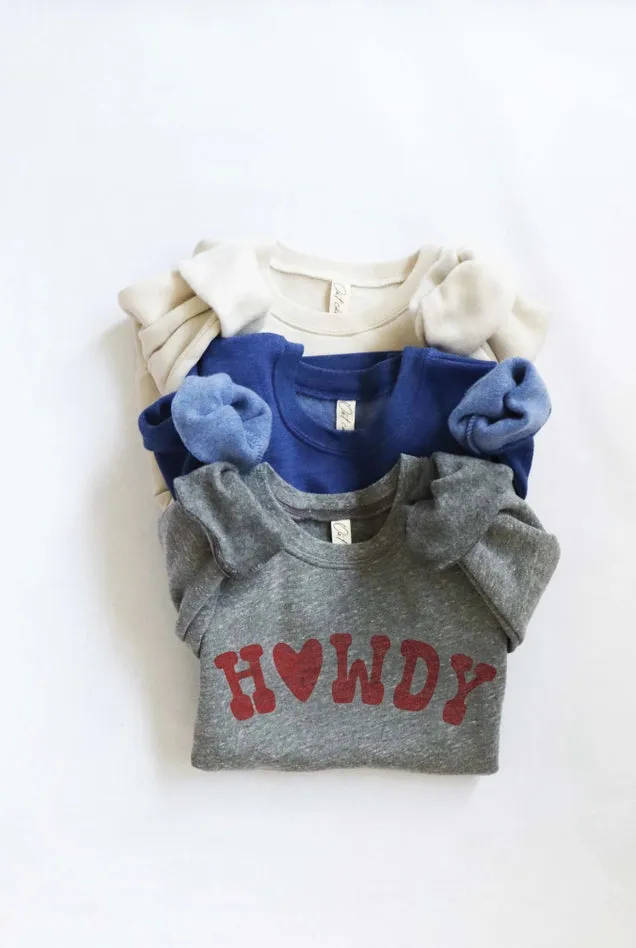 Howdy Toddler Graphic Sweatshirt