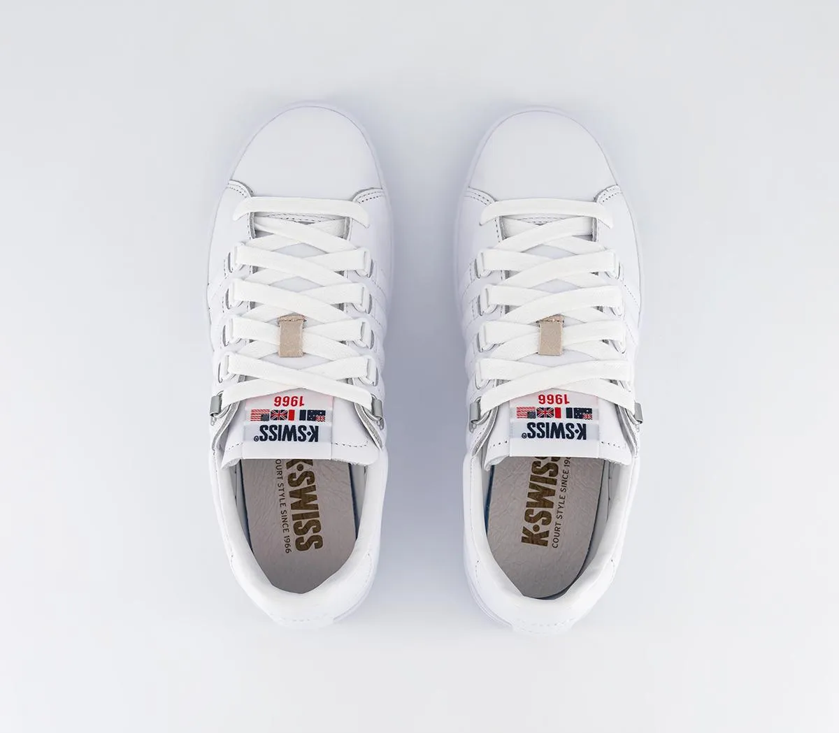 K-Swiss Lozan II White Trainers