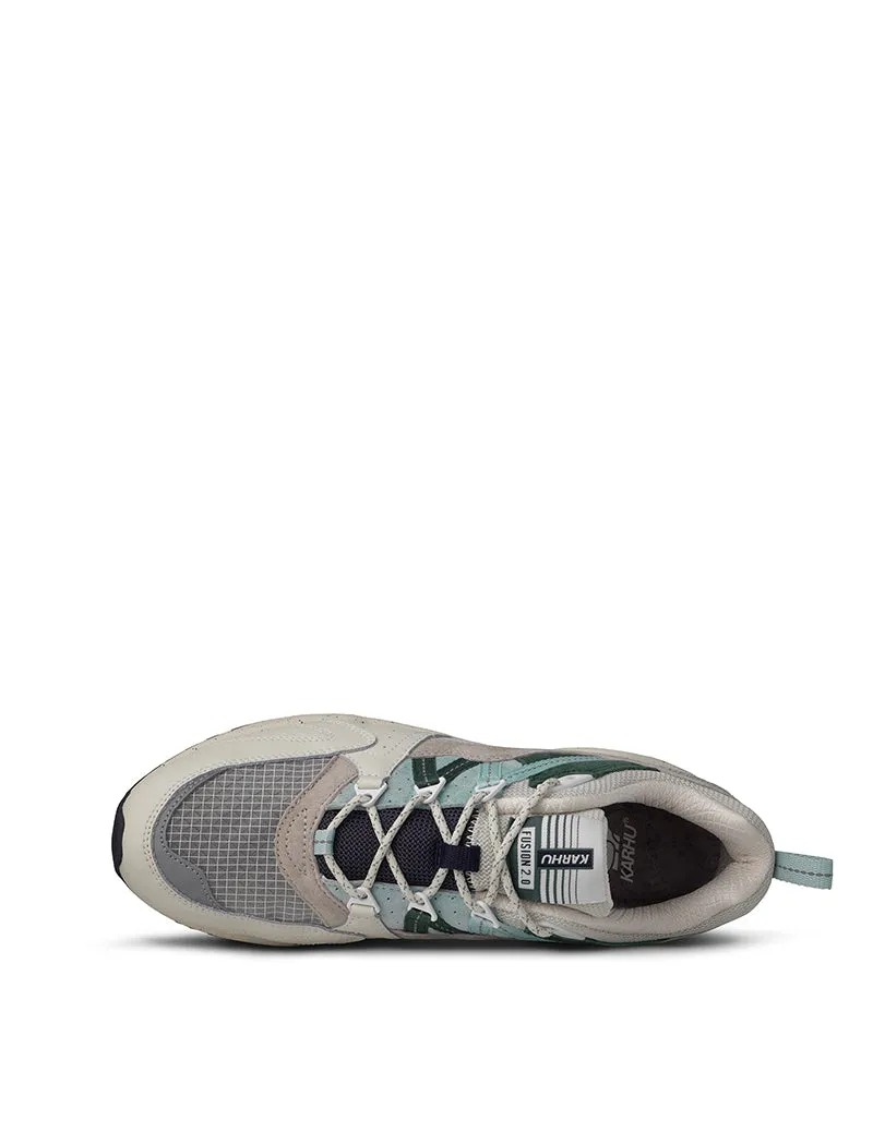 Karhu Women's Fusion 2.0 Trainers Lily White Surf Spray - Shop Now