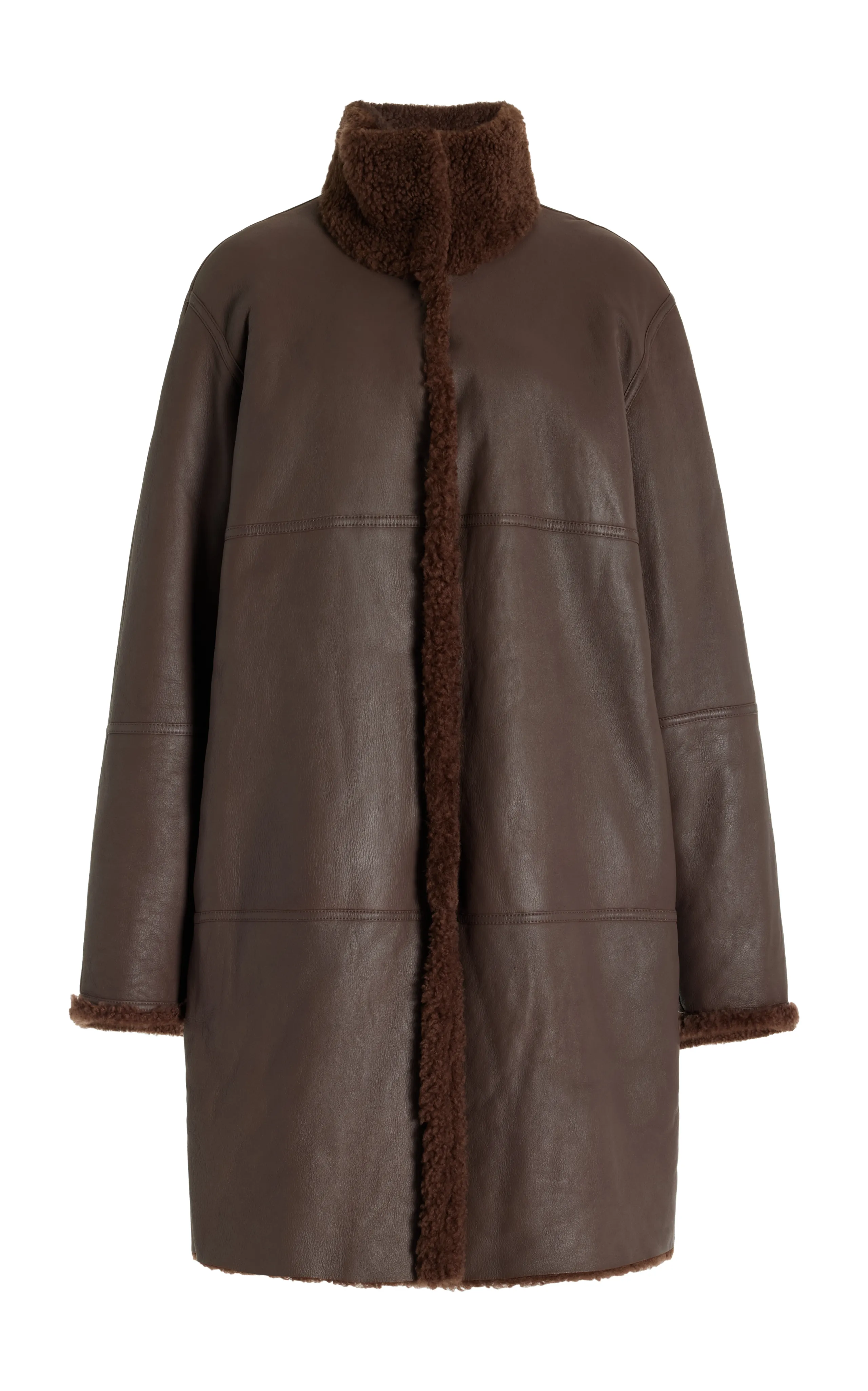 Lafayette 148 Shearling Reversible Coat