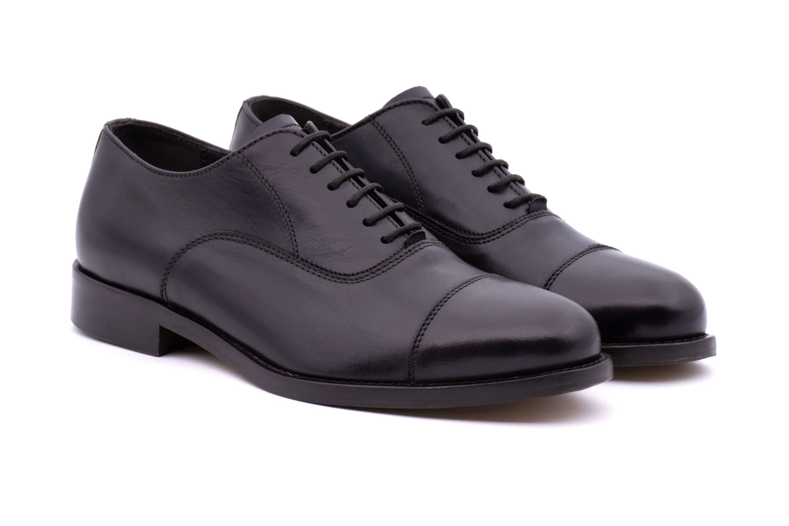 Leather Sole Derby Shoes