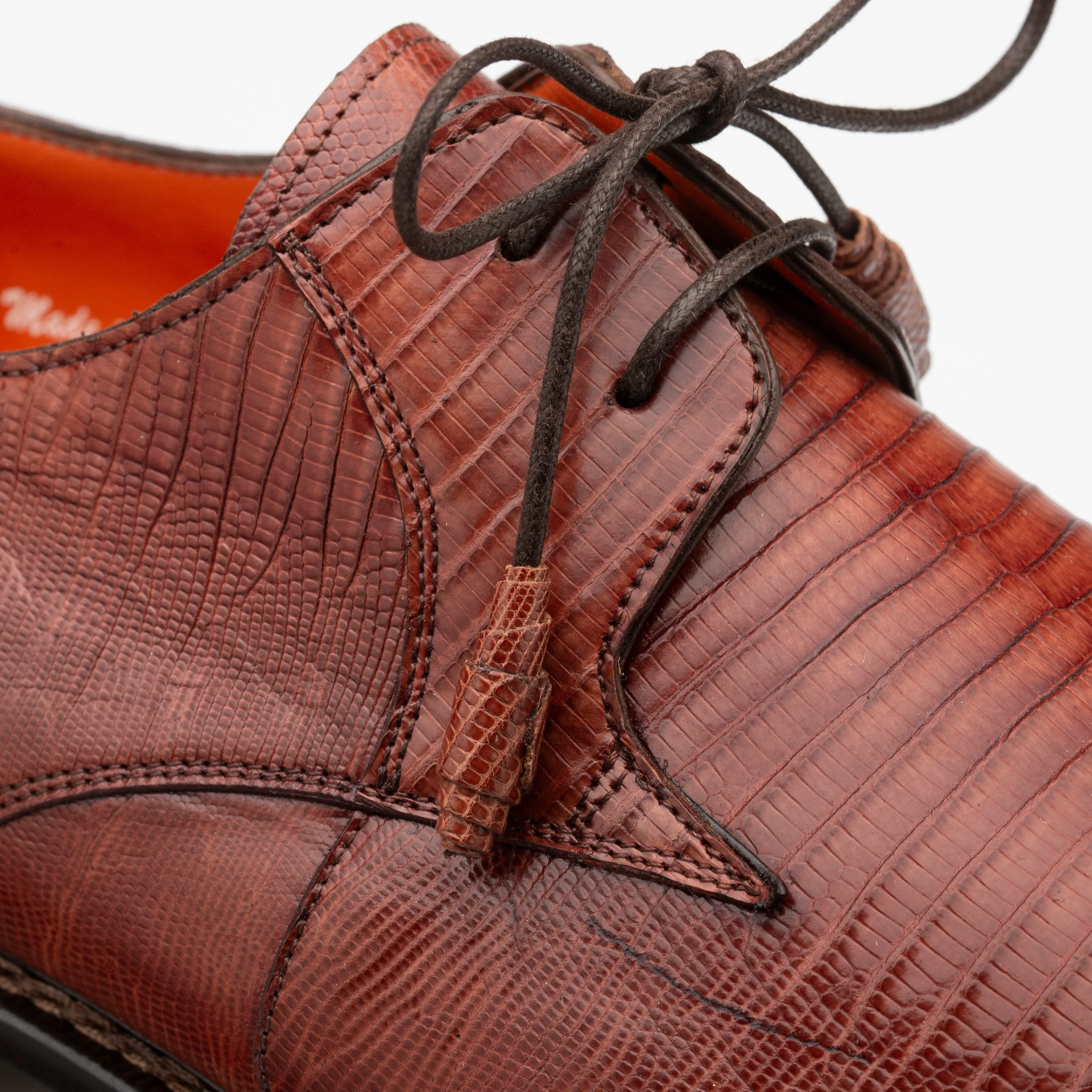 Lizard Plain Toe Derby - Find the Best Lizard Plain Toe Derby Shoes Online