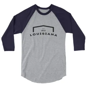 Louisiana 3/4 Sleeve Raglan Shirt - Established