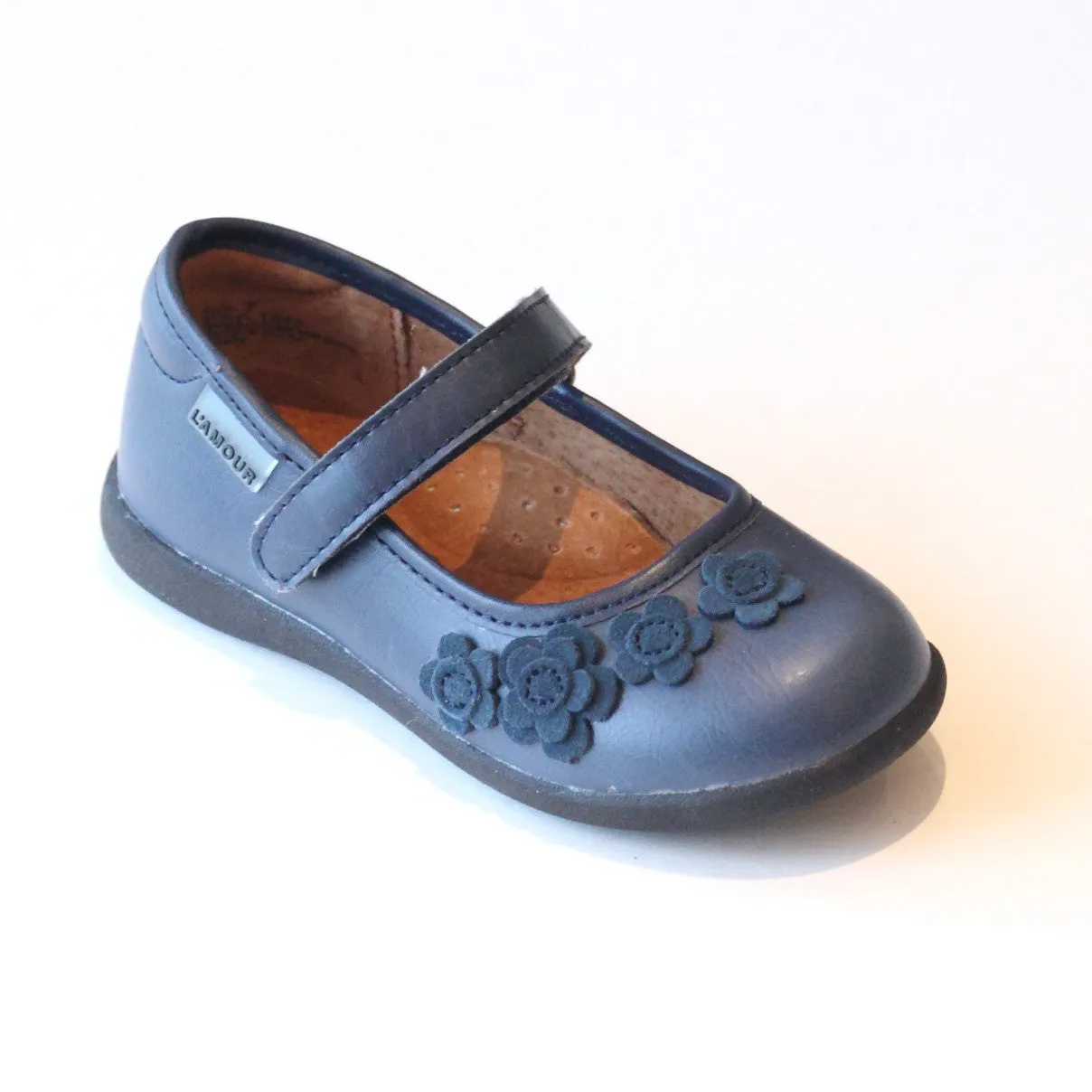 Love Patent Mary Jane Shoes with Suede Flowers - Buy Now!