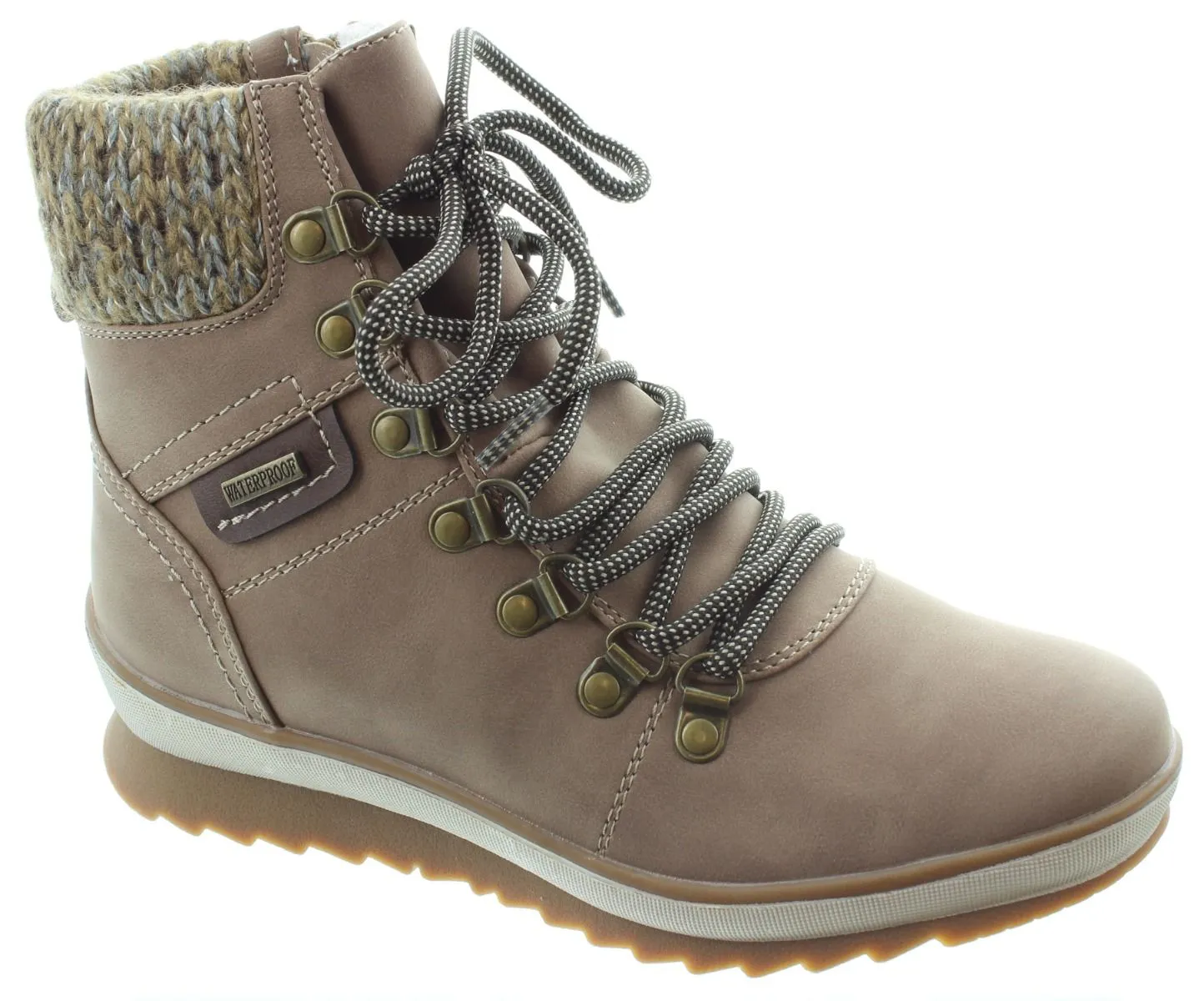 LUNAR Ladies Sycamore Waterproof Boots In Tan