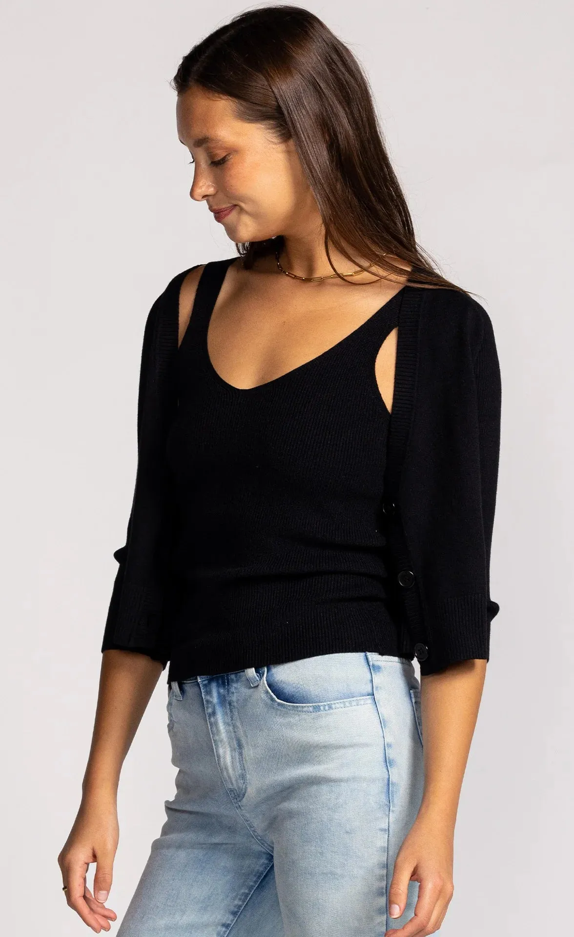 Lyla Cardigan and Tank - Best Deals and Discounts - Shop Now