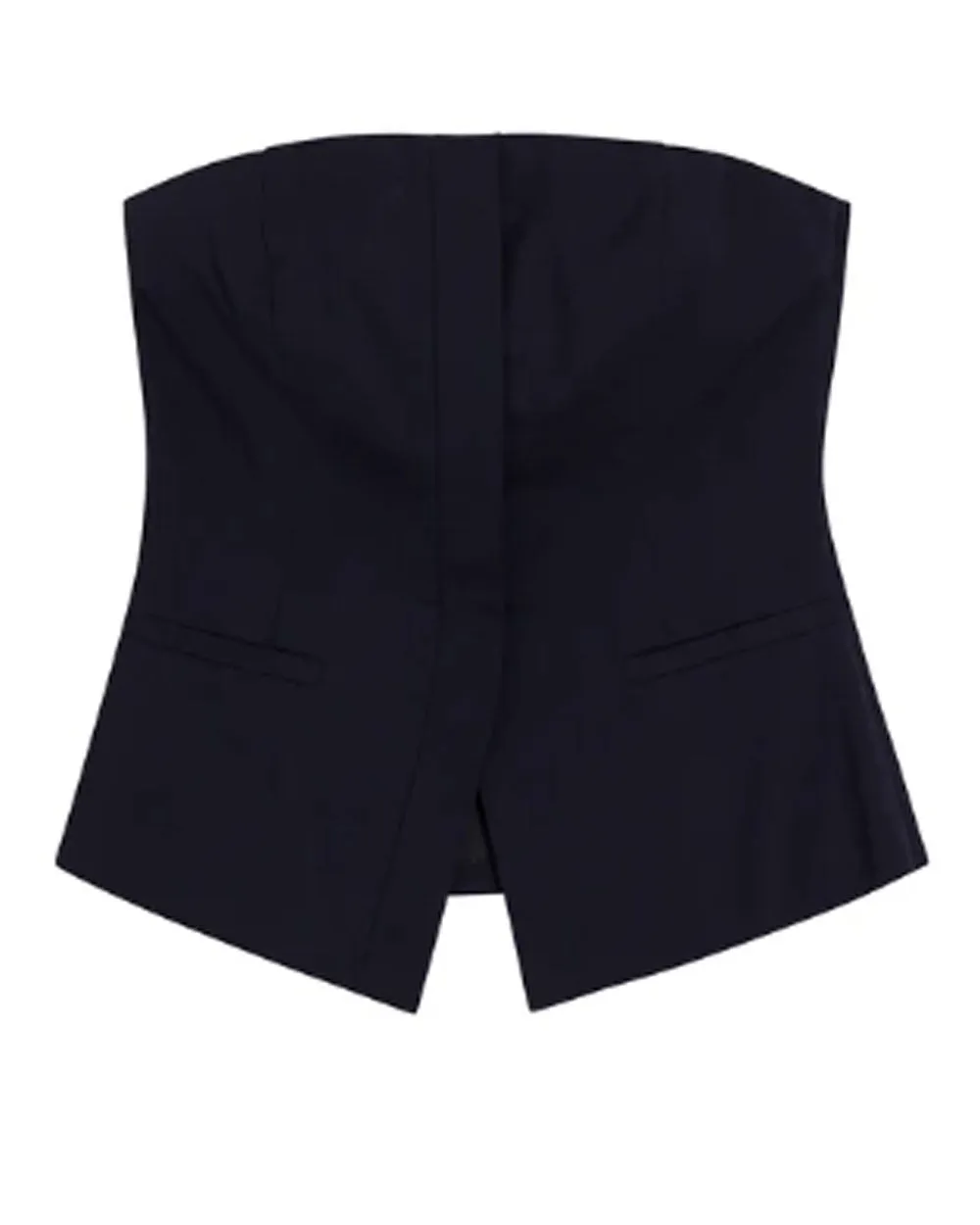 Maritime Navy Renee Tailored Strapless Top