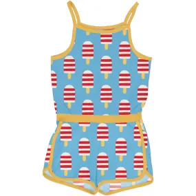 Maxomorra Ice Cream Playsuit