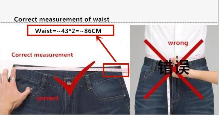 Men's Denim Leisure Hip-Hop Style Mid Waist Full-Length Loose Fit Jeans