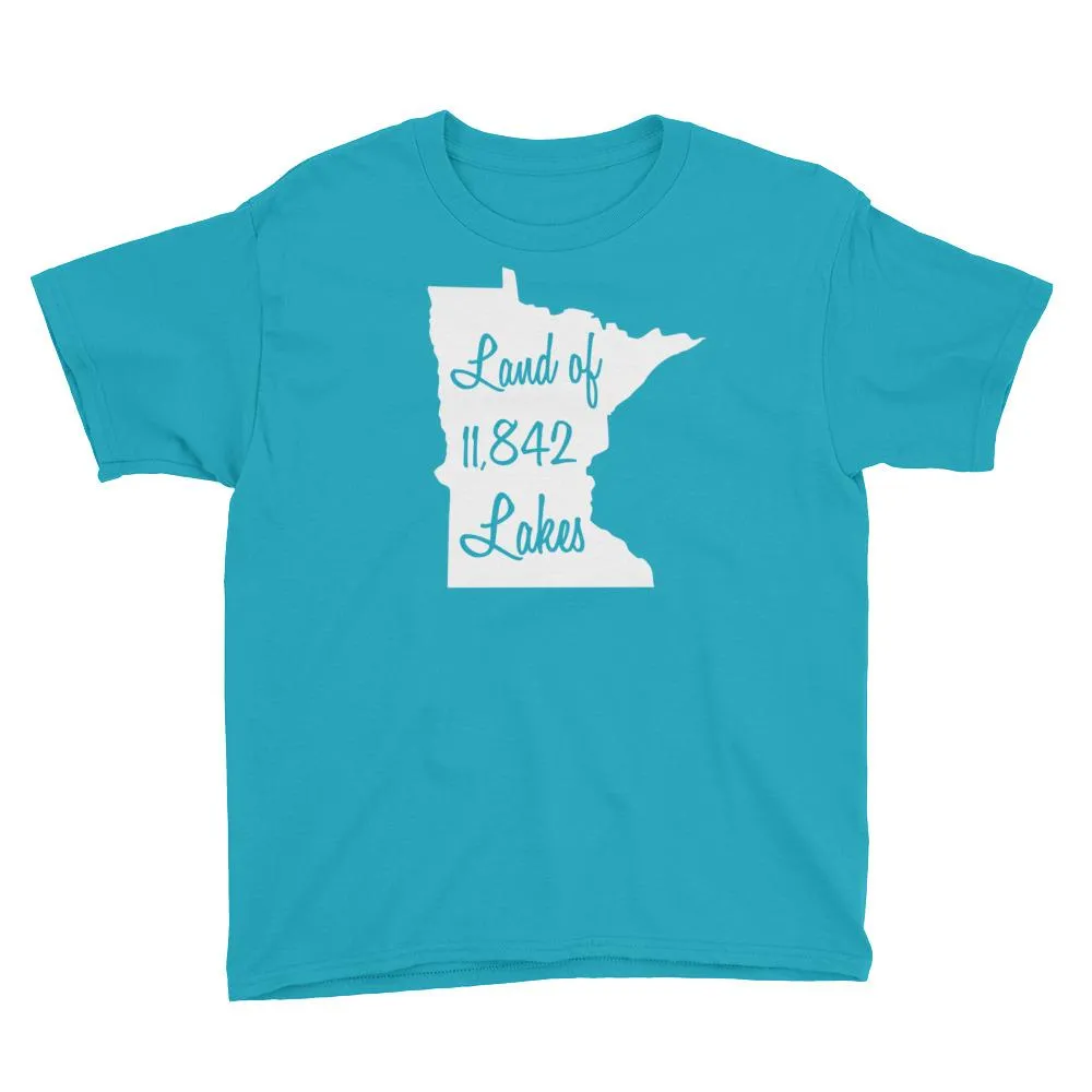 Minnesota 11,842 Lakes Youth T-Shirt