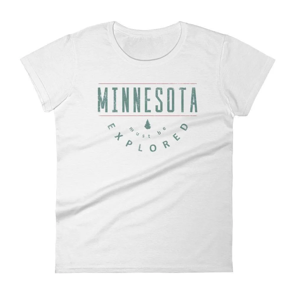 Minnesota Outdoor Women's T-Shirt - Discover the Great Outdoors