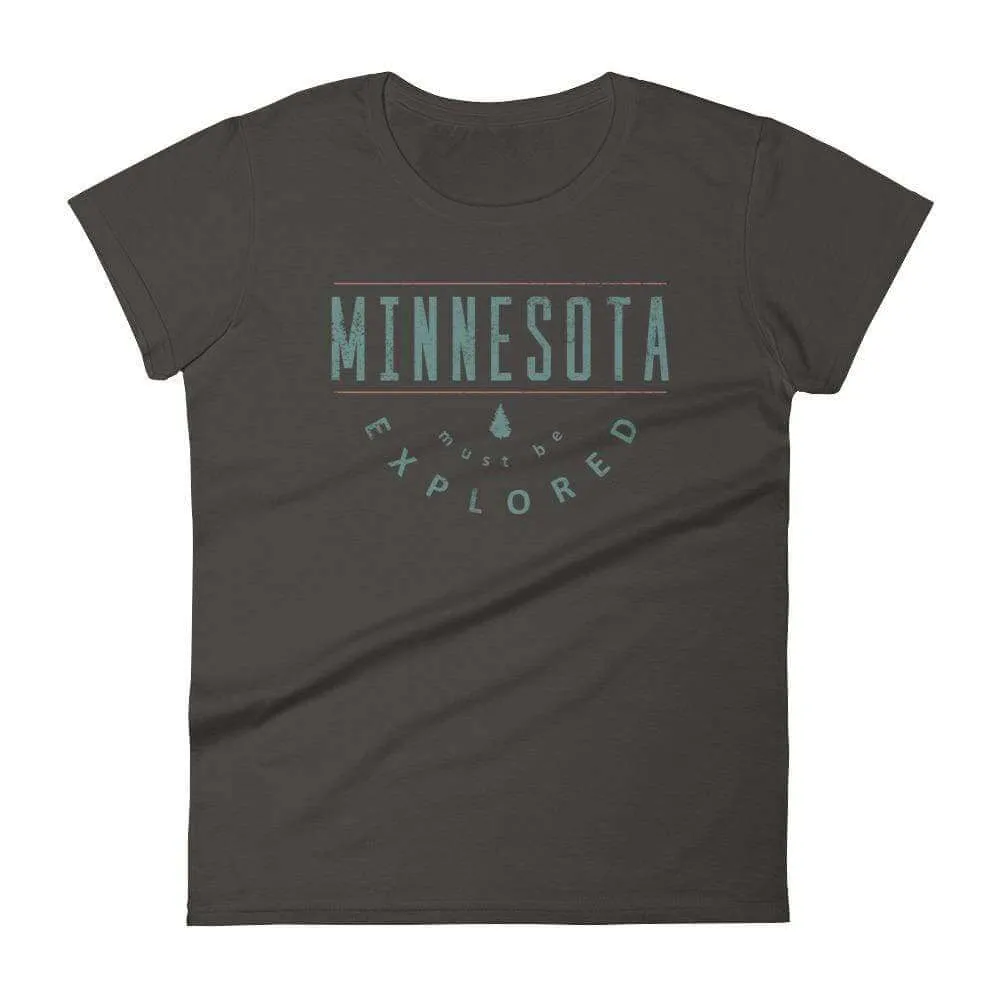 Minnesota Outdoor Women's T-Shirt - Discover the Great Outdoors