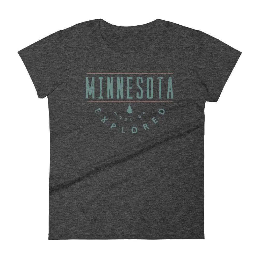 Minnesota Outdoor Women's T-Shirt - Discover the Great Outdoors