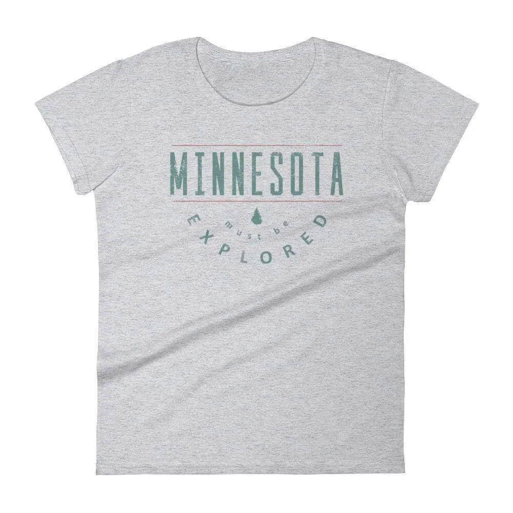 Minnesota Outdoor Women's T-Shirt - Discover the Great Outdoors