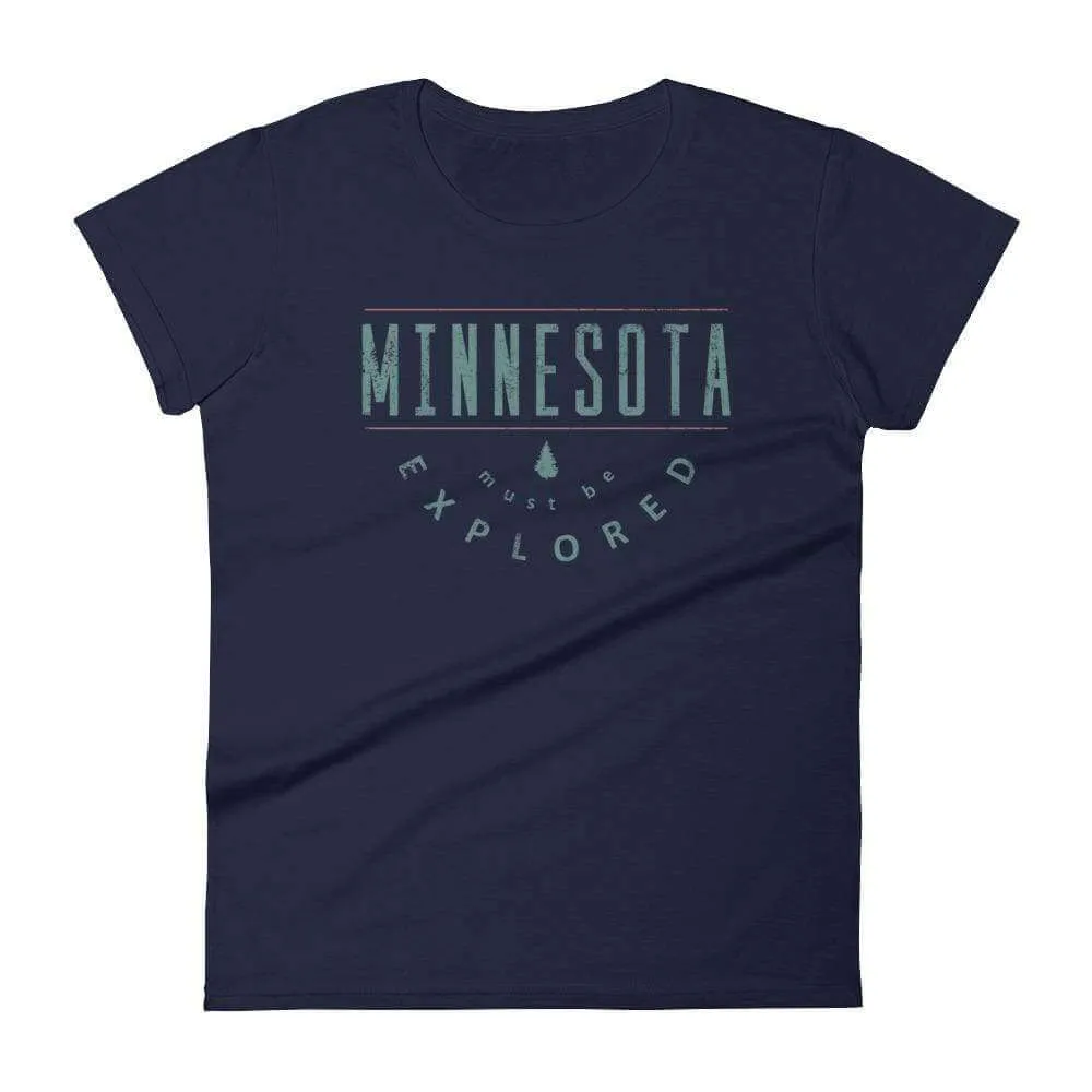 Minnesota Outdoor Women's T-Shirt - Discover the Great Outdoors