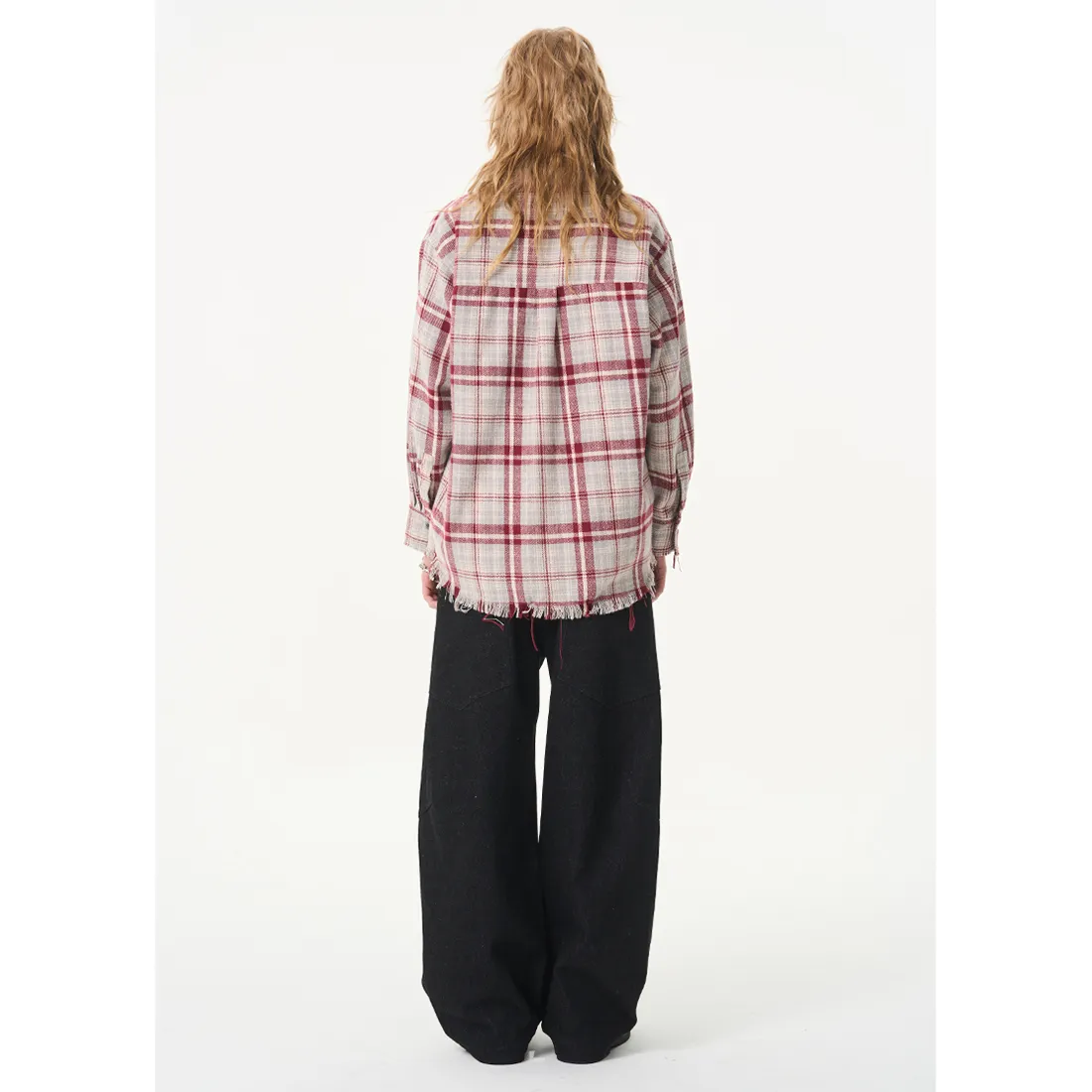 MODITEC  |Other Plaid Patterns Unisex Blended Fabrics Street Style