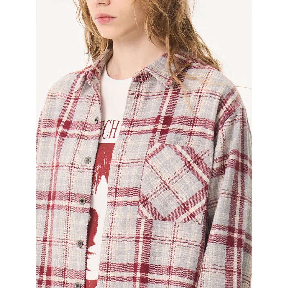 MODITEC  |Other Plaid Patterns Unisex Blended Fabrics Street Style