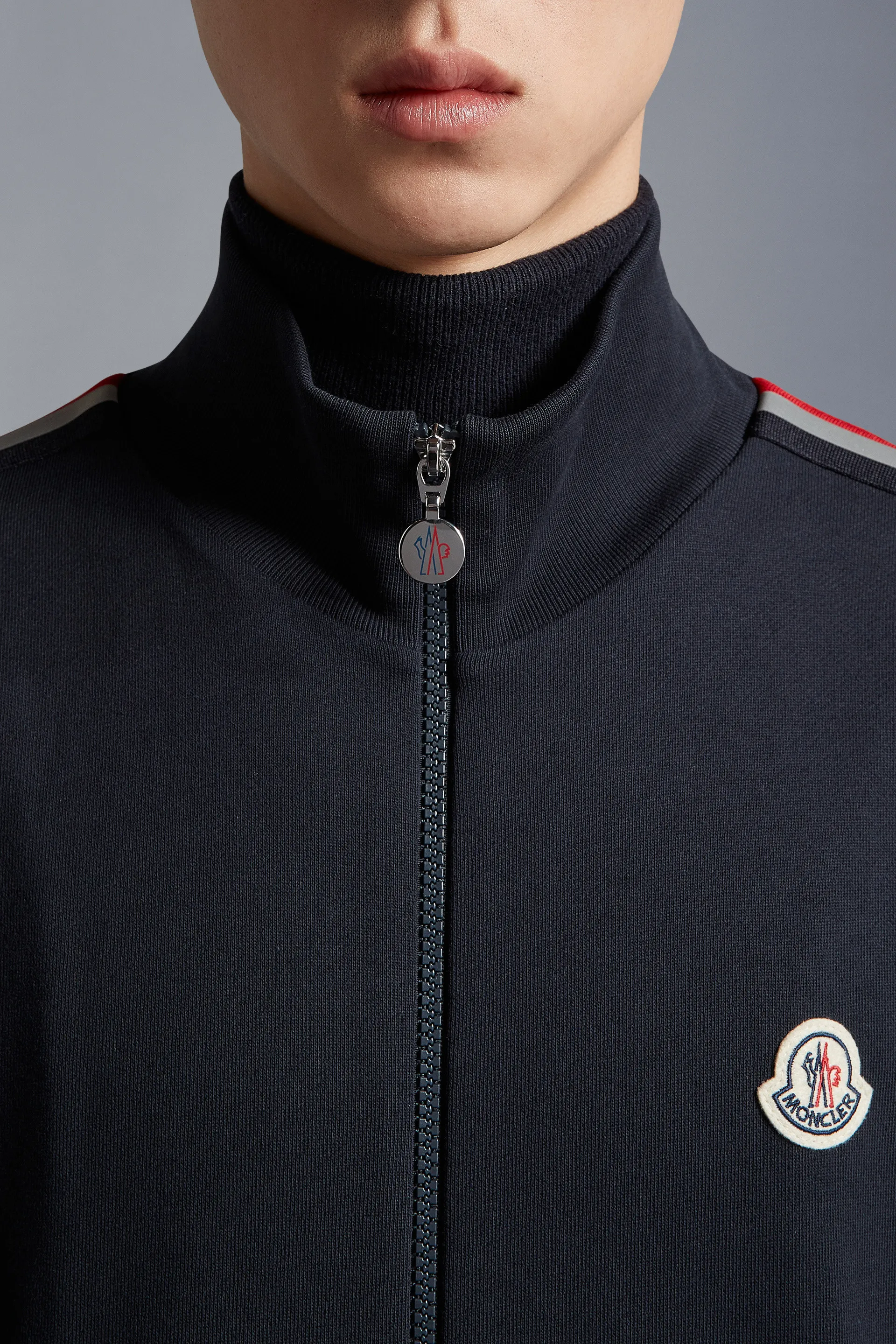 Moncler - Tricolor Zip-Up Sweatshirt