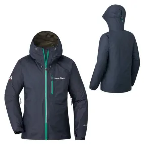 Montbell Torrent Flier Jacket - Waterproof GORE-TEX, Women's, Raspberry Graphite Blue.