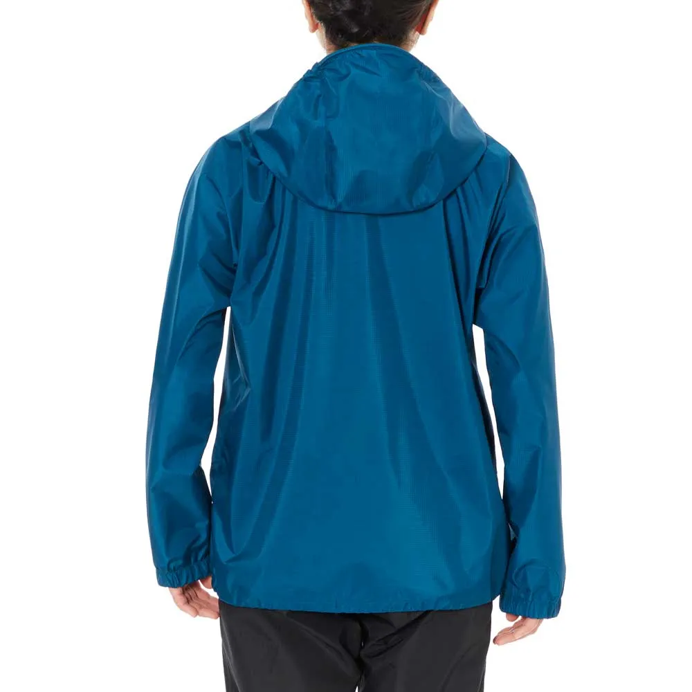 Montbell women's rain jacket - GORETEX Rain Dancer; waterproof, lightweight, hooded, and windproof.