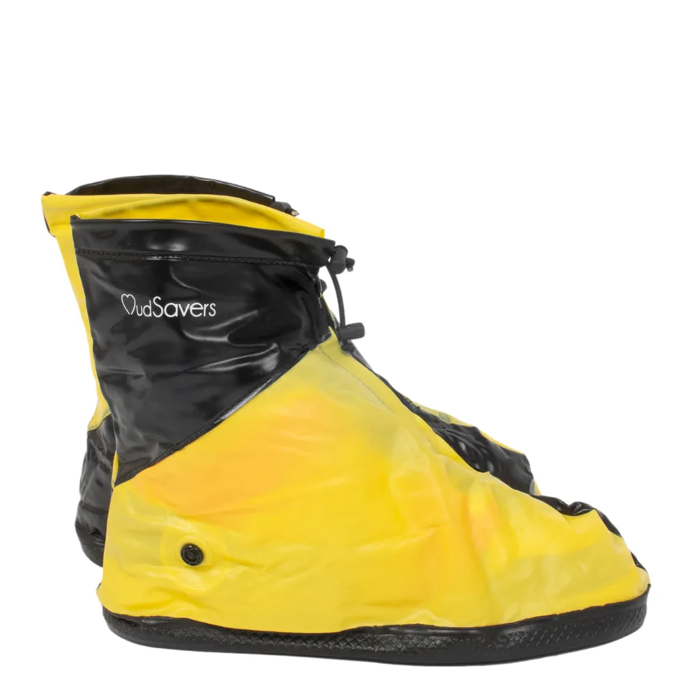 MudSavers Yellow and Black Shoe Cover