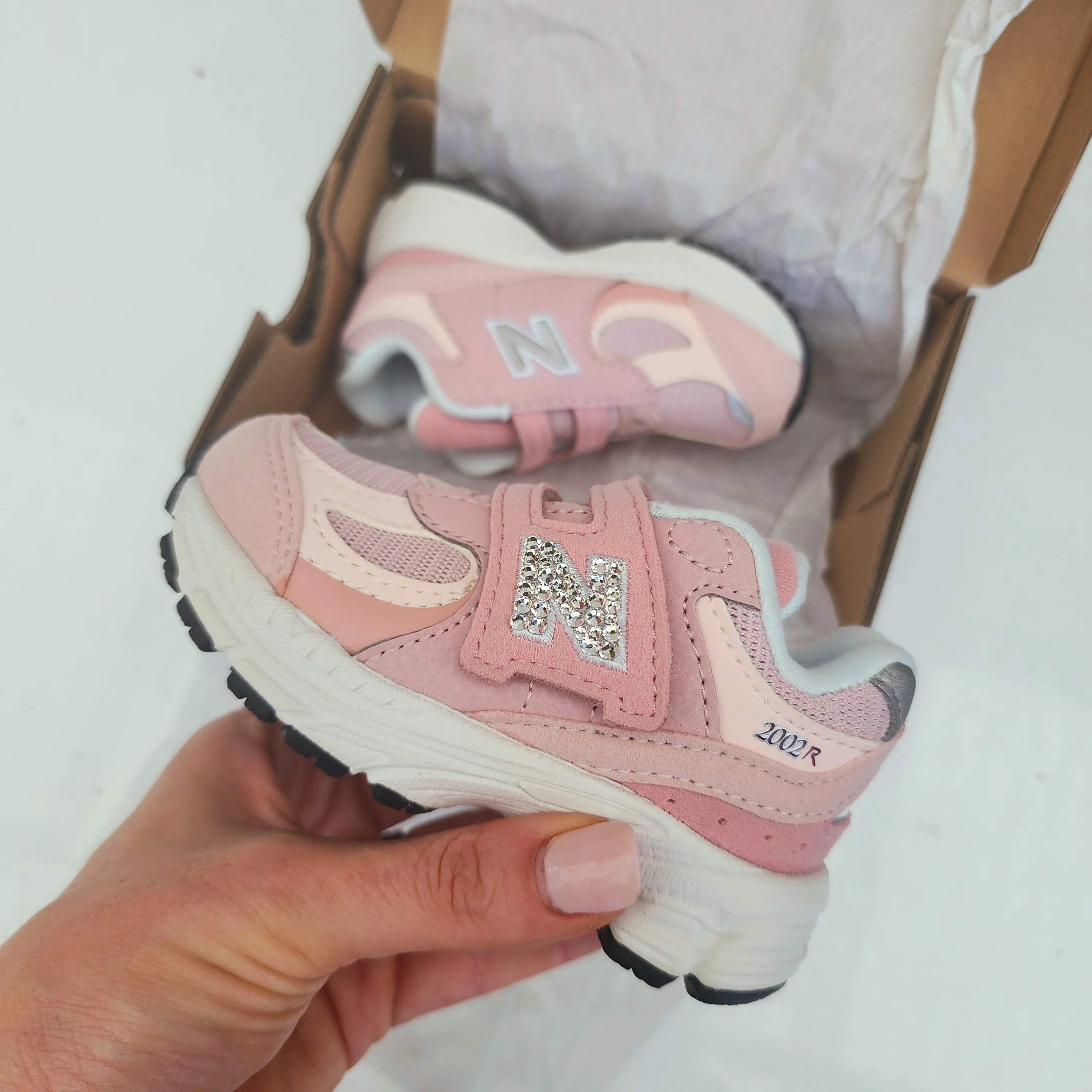 NB Pink Toddler Hook & Loop