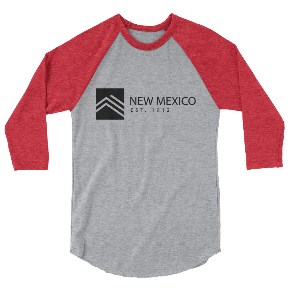 New Mexico 3/4 Sleeve Raglan Shirt Established