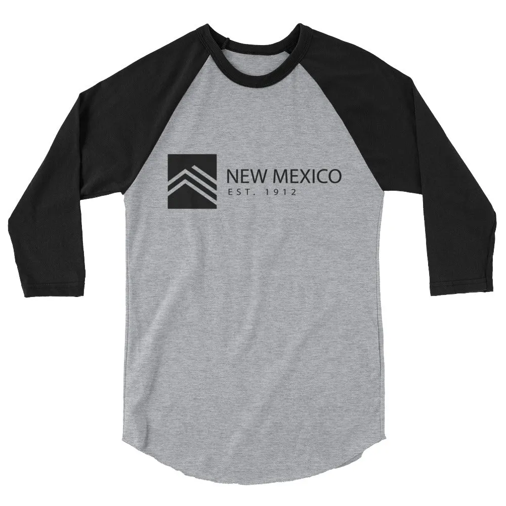 New Mexico 3/4 Sleeve Raglan Shirt Established