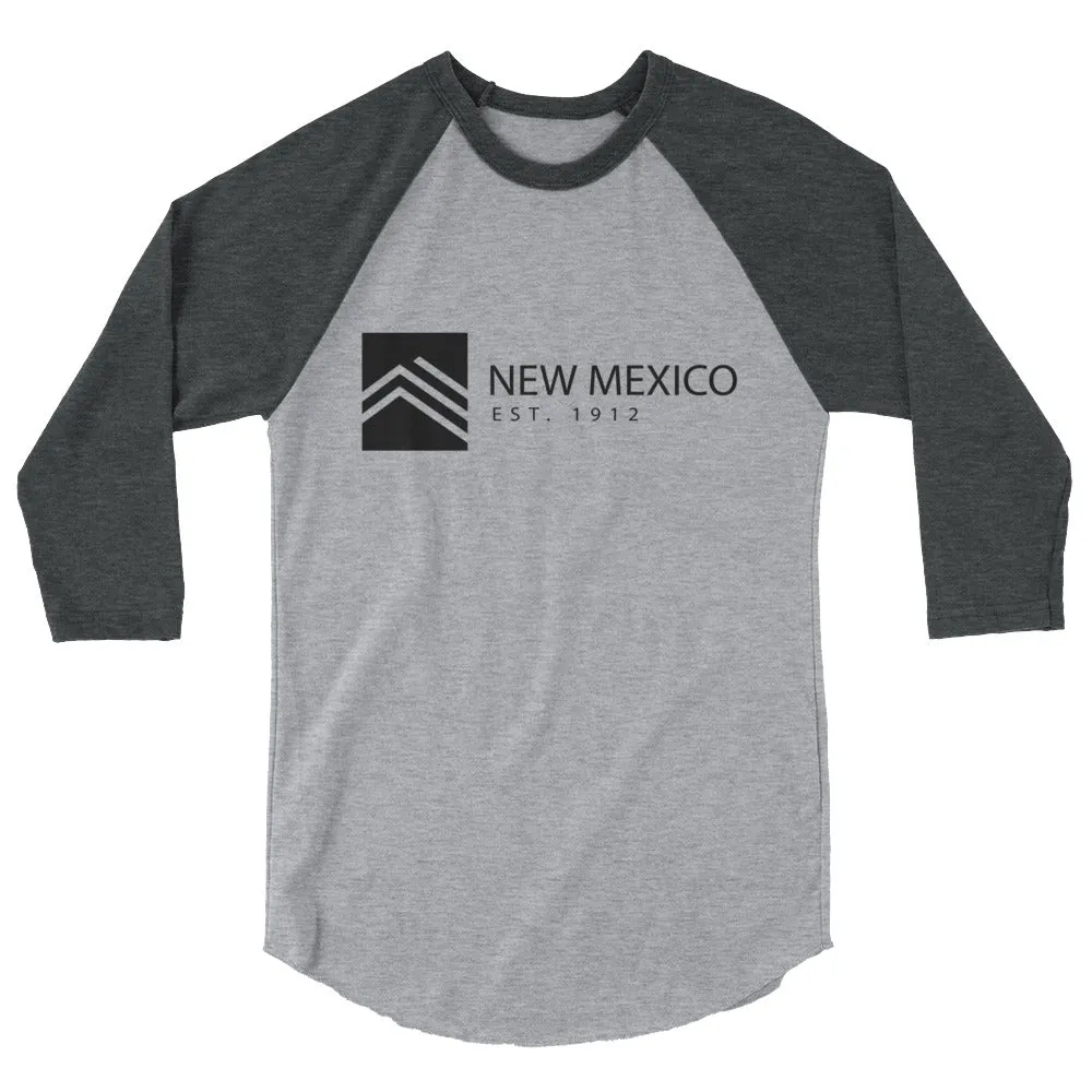 New Mexico 3/4 Sleeve Raglan Shirt Established