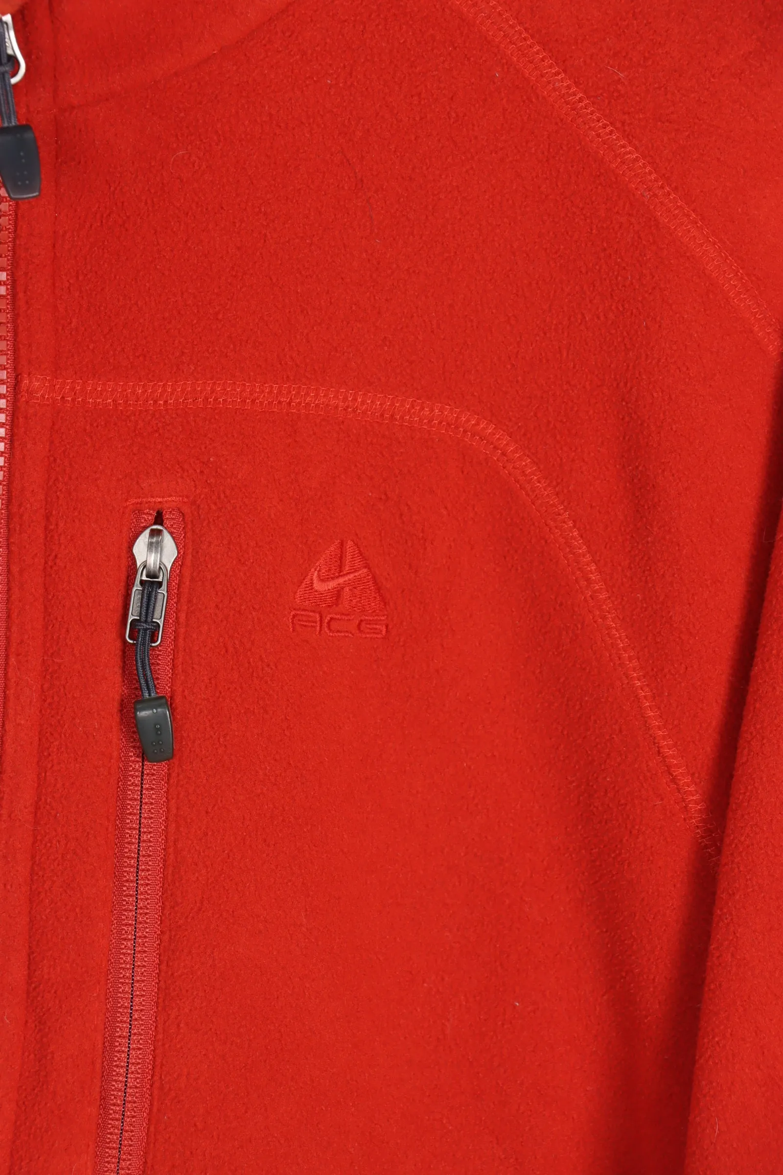 NIKE ACG Burnt Orange & Grey Fleece (XL)