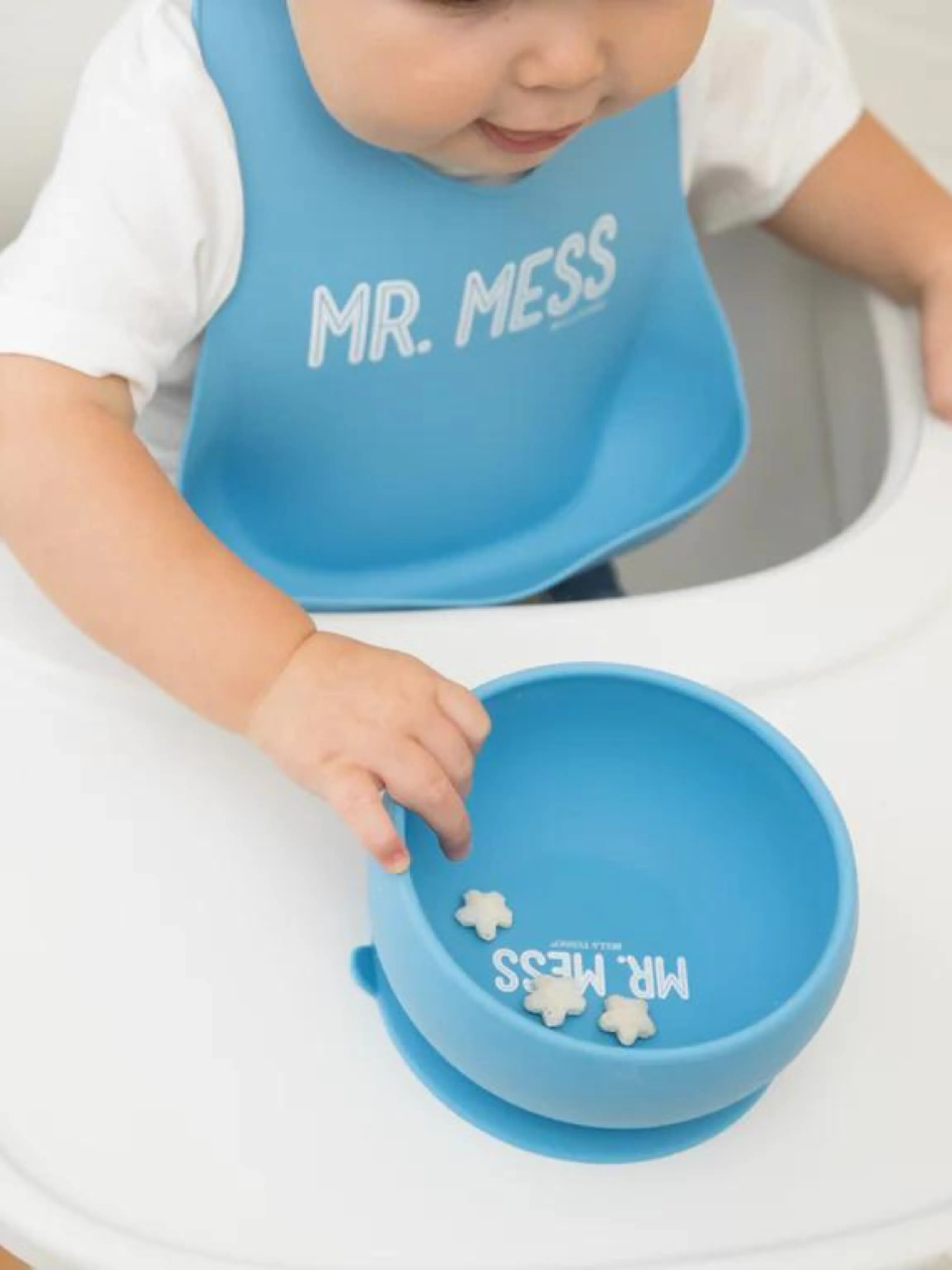 Non-Spill Baby Bowl with Suction Base - Mr Mess