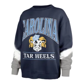 North Carolina Tar Heels UNC vintage sleeve dye 47 boyfriend crew womens