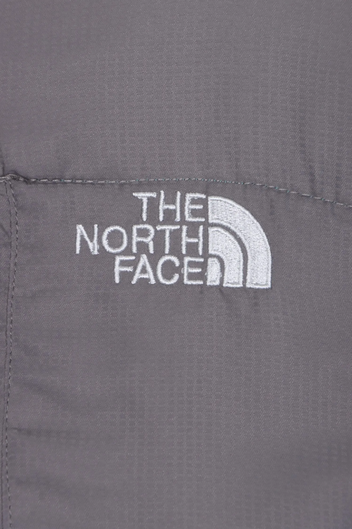 NORTH FACE Denali Fleece Jacket Women's Aqua Grey Color Block M