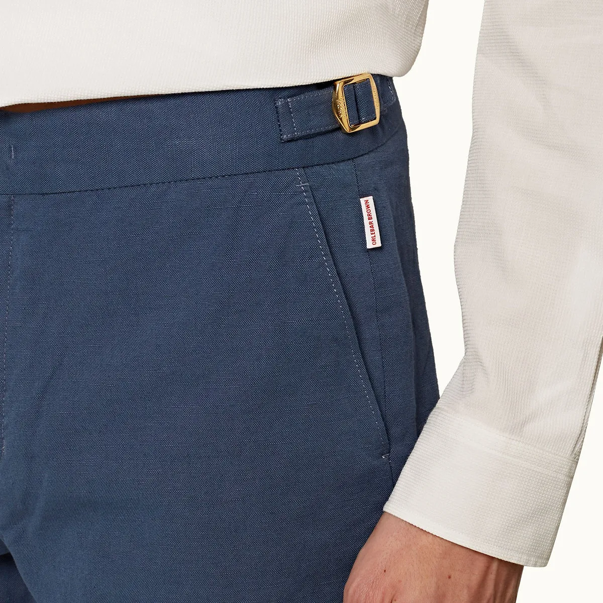 Orlebar Brown - Norwich GT Tailored Fit Shorts in Classic Blue