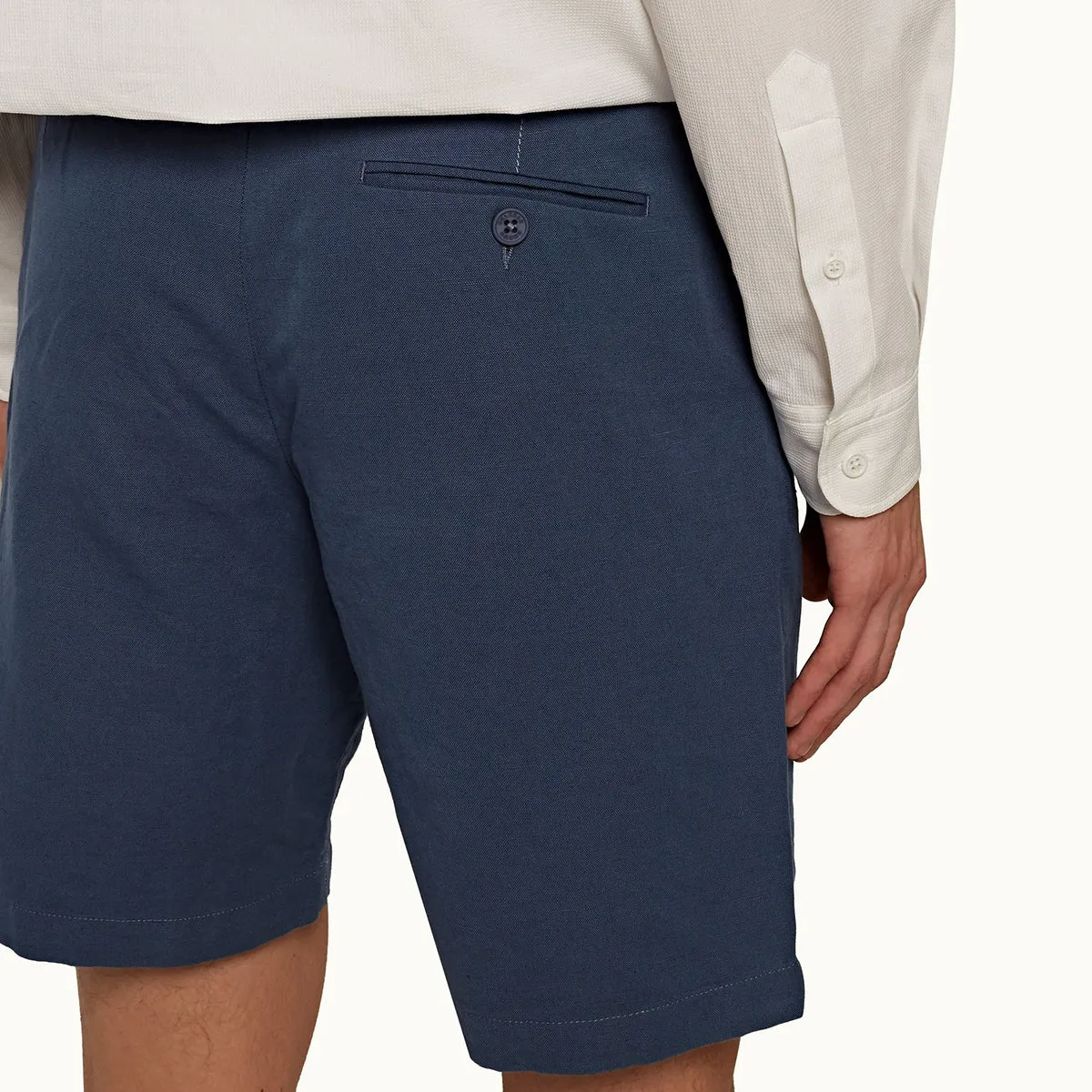 Orlebar Brown - Norwich GT Tailored Fit Shorts in Classic Blue