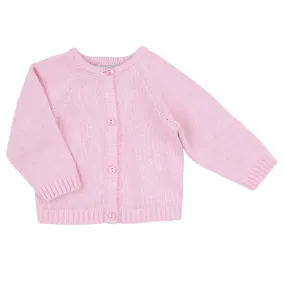 Pink Essential Knit Cardigan