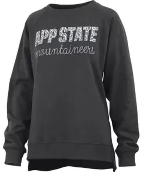 Pressbox NCAA Appalachian State Mountaineers Steamboat Graphic Pullover