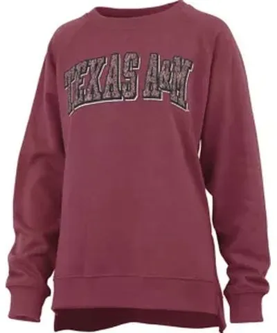 Pressbox NCAA Texas A&M Aggies Michelin Twisted Pullover