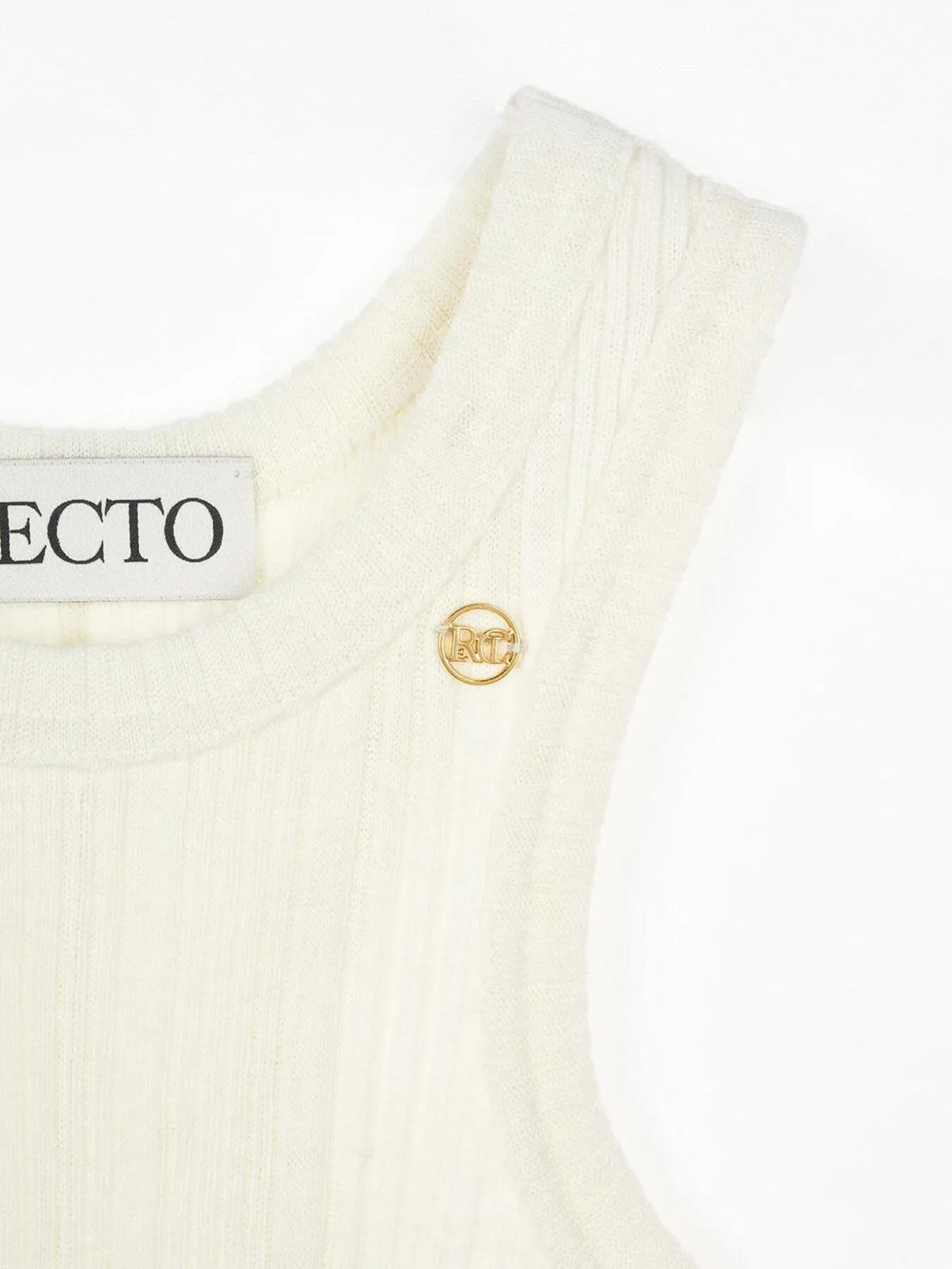 RECTO  |Wool Street Style Logo Tanks & Camisoles